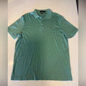 Ralph Lauren Men's Teal Polo Shirt